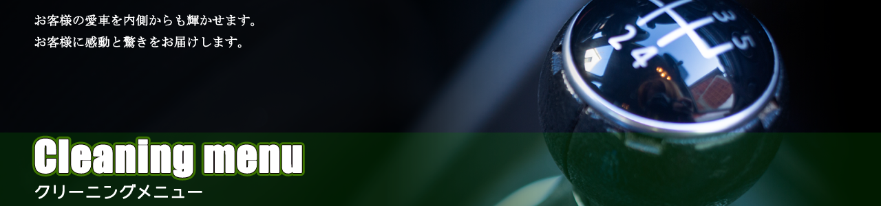 カーエステスズキ　クリーニング